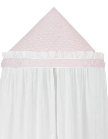 Baldaquin suspendu pour lit bébé - Collection Rose