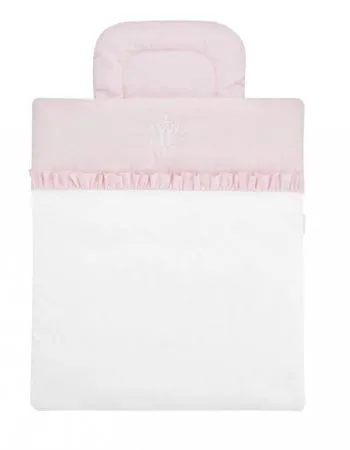 Linge de lit avec emblème - Collection Rose